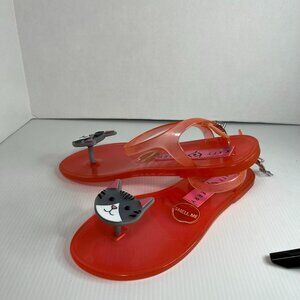 Katy Perry Geli Kitty Cat Sandals Pink/Red Women’s Size 9